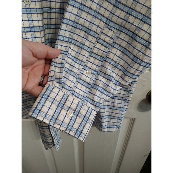 L.L. Bean Men's 16-32 Oxford Shirt Traditional Fit Collared Button Long... - Picture 5 of 8